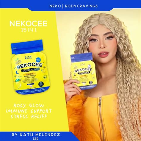 Nekocee 15in1 by Kat Melendez Made In Japan 30 caps | Shopee Philippines