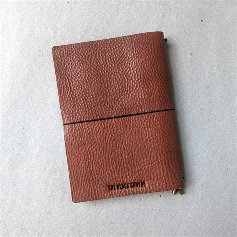 TBC Travellers Journal - A5 - The Black Canvas