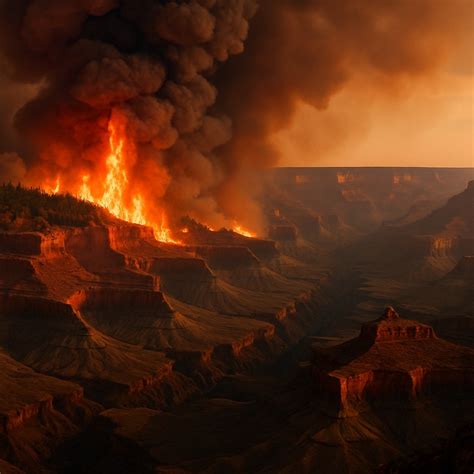 Grand Canyon's Dragon Bravo Fire reaches 'megafire' status, surpassing ...