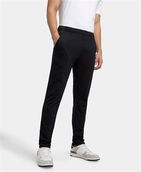 Buy Super Combed Cotton Rich Slim Fit Trackpant with Zipper Media ...