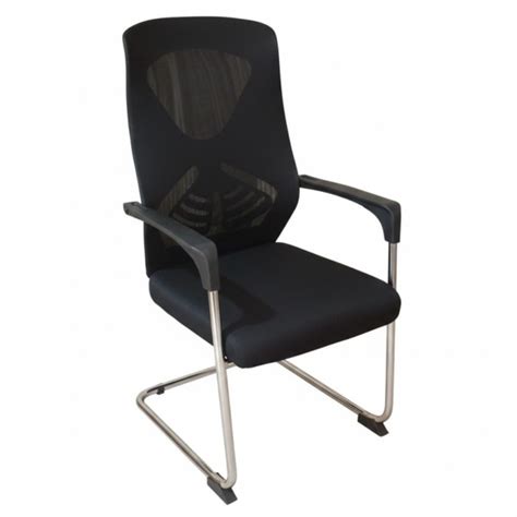Beeds 919C Mesh Visitor Chair Chrome Sled Base | RSE Furnitures