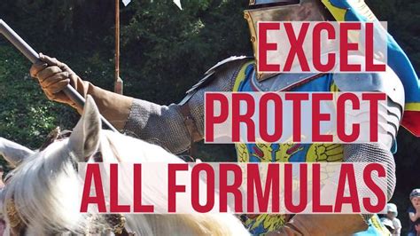 Formula Protection in Excel 的图像结果