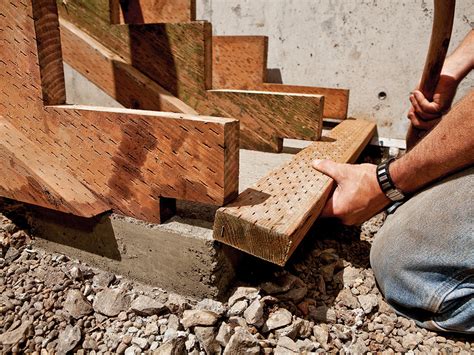 Installing Step Stringers 的图像结果