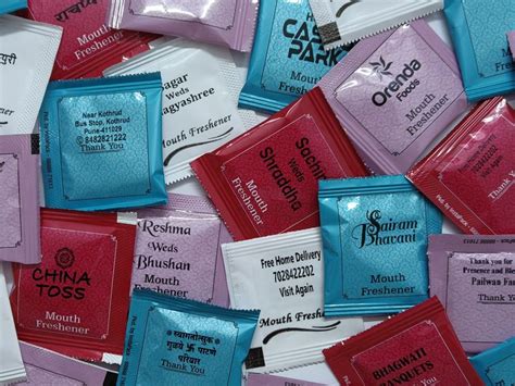 Mouth Freshener Sachets