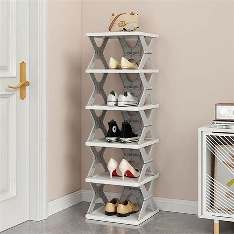 TAKE IT EASEE - 6 Layer Foldable Shoe Rack, Portable & Durable ...