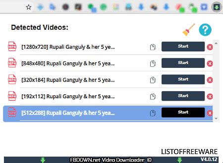 HTML Video Downloader 的图像结果