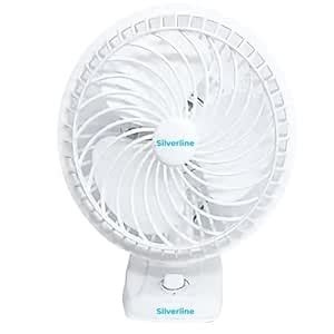 AQS Bucket 6 Inch Swing Wall Mount Fan | High-Performance, Wall Fan for ...