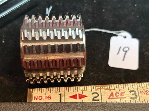 Tru - Volute Hob Gear Shaper Cutter 18-24 DP PA 20° - 3/4" Bore- inv ...