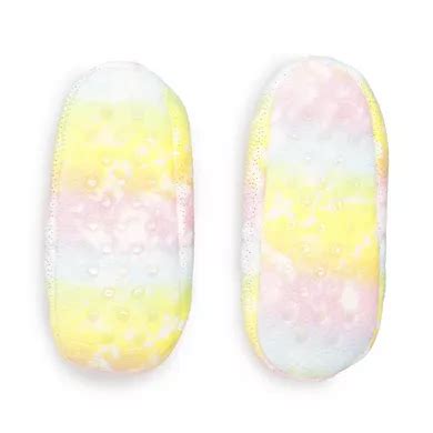 Girls Printed Fuzzy Babba Slipper Socks