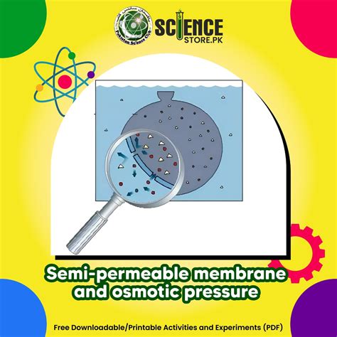 Semi-permeable membrane and osmotic pressure Online ScienceStore.pk