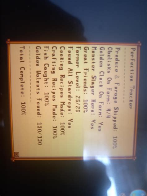 After 160 hours and months of hard work I have FINALLY reached 100% ...