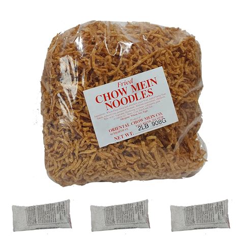 2 lb Hoo-Mee Fried Chow Mein Noodles with 3 1-oz India | Ubuy