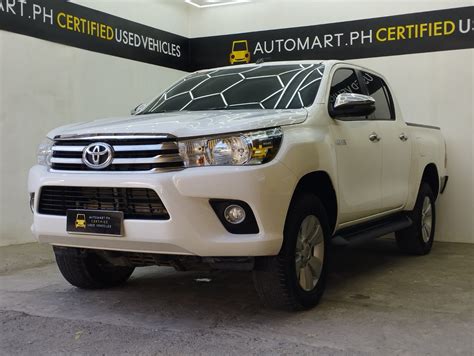 2019 Toyota Hilux 4x4 Second Hand Car | acq6054 | ₱ 1,191,918 - Automart.Ph