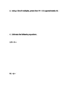 Estimate Quotients Using Multiples Lesson 4.1 的图像结果