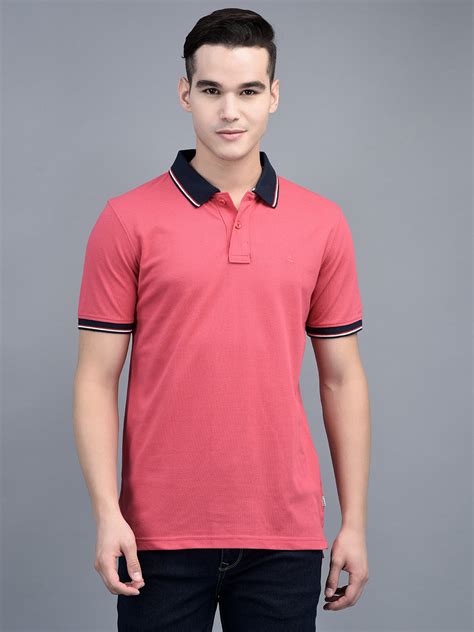 Canoe Men Short Sleeve Polo Neck Solid Pattern T-Shirt – CANOE TRENDS