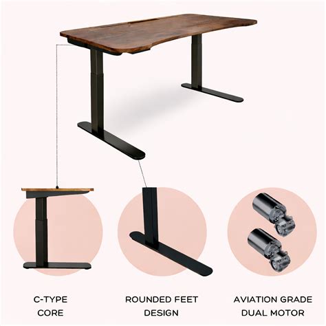 FlowDesk™ 3 | Electric Height-Adjustable Standing Desk – flowlyf
