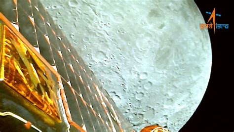 ISRO releases first images of moon as captured by Chandrayaan-3 spacecraft