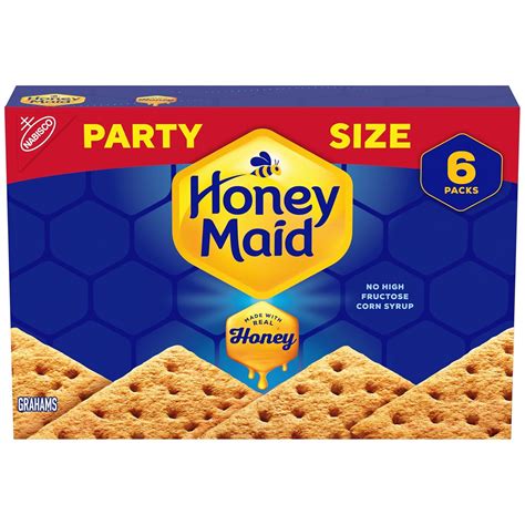 Honey Maid Graham Crackers, tamaño de fiesta, caja de 28.8 onzas ...