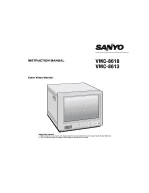 Fillable Online Color Video Monitor Fax Email Print - pdfFiller