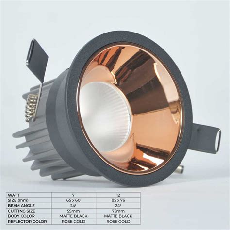 Deep Series Concealed COB Spotlight - Indoor Ceiling Focus Light ...