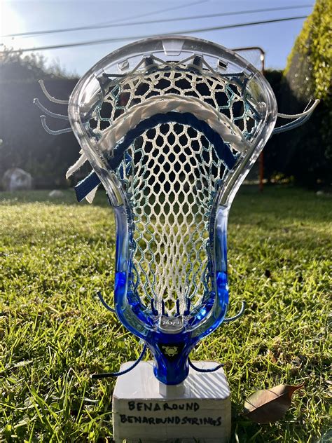 ECD Ion Dyed Royal Blue Fade - Pro Strung W/ Carolina Hero 3 | SidelineSwap