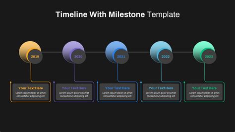 PowerPoint Timeline Milestone Template - SlideBazaar