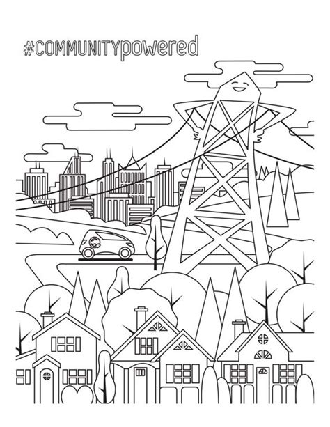 Electricity Coloring Pages 的图像结果
