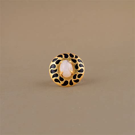 ENAMELLED DISC RING – Symetree