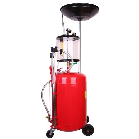 Buy 68L Portable Air Discharge Garage Waste Oil Drain Drainer with ...
