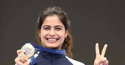 Manu Bhaker claims historic bronze; ends Indian shooting's 12-year ...