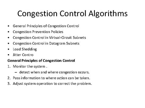 Image result for Custom Congestion Control Algorithms