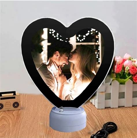 Fabulous Find's Imported Magic Mirror Heart Shape with LED Lighted ...
