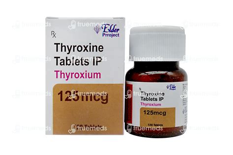 Buy Thyrox 125 MCG Tablet 120 Online at Truemeds