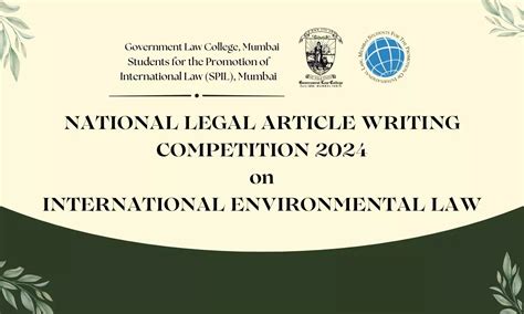 National Legal Article Writing Competition 2024 | SPIL GLC Mumbai