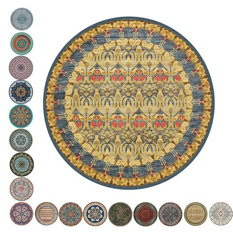 Round Rug For Swing Chair Vintage Floor Mat Bedside Area Rug Carpet ...
