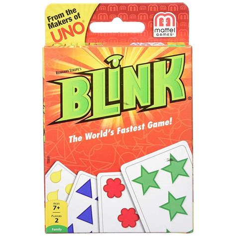 Buy Mattel Reinhards Staupe's Blink The World's Fastest Card Game ...