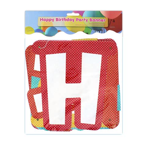 Happy Birthday Banner Sc0101 13Pcs Ub – Itsy Bitsy