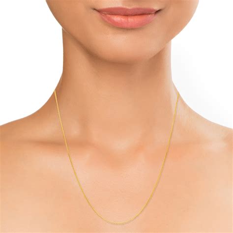 18KT Yellow Gold Charming Chain