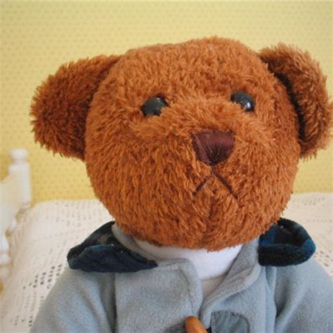 适合女生用的玩具熊微信头像，毛绒绒的玩具熊望你喜欢-可爱头像