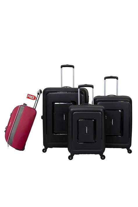 Safari Textured Hard Sided Cabin Trolley Bag - Price History