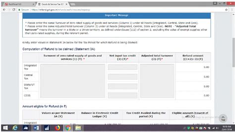 How to claim Refund of Excess balance available in Electronic Credit ...
