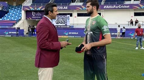 Wasim Akram gives advice to Shaheen Afridi ahead of India vs Pakistan ...