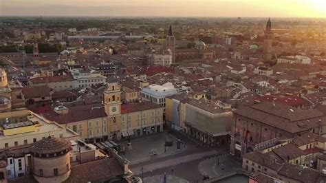 Drone Reveals Emilia-Romagna's Medieval Charm and Racing Edge