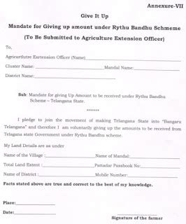 Telangana Rythu Bandhu Scheme 2024 List, Status / Amount Release Date ...