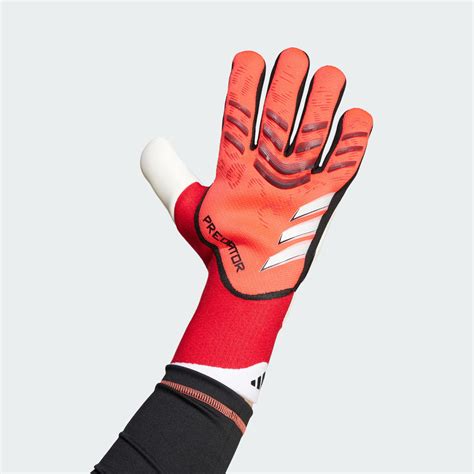 Predator Pro Goalkeeper Gloves - Red | adidas Hong Kong