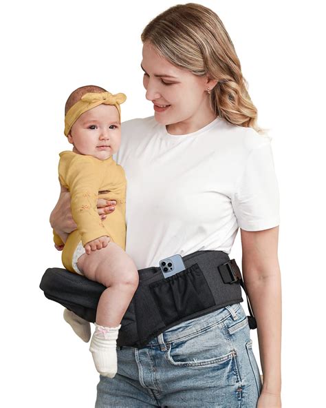 Amazon.com : Baby Hip Seat Carrier Stylish Hip Seat Baby Carrier for ...