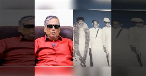 எம்.ஜி.ஆரின் நம்பகமான உதவியாளர் காலமானார்.. இபிஎஸ் உள்ளிட்டோர் இரங்கல் ...