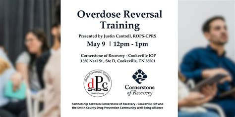 Overdose Reversal Training: Narcan Saves Lives, 1330 Neal St ste d ...