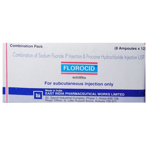 Florocid Injection 8 x 1 ml Price, Uses, Side Effects, Composition ...
