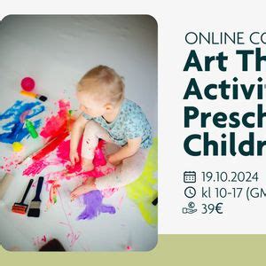 ONLINE COURSE "Art Therapeutic Activities with Preschool Children ...